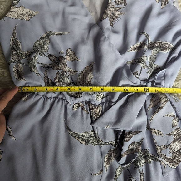 EUC Tularosa Ashby Romper in Chambray Lavender - Picture 11 of 16